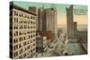 Downtown Birmingham, Alabama-null-Stretched Canvas