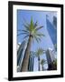 Downtown, Bonaventure Hotel in Background, Los Angeles, California, USA-Ethel Davies-Framed Photographic Print