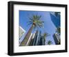 Downtown, Bonaventure Hotel in Background, Los Angeles, California, USA-Ethel Davies-Framed Photographic Print