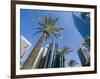 Downtown, Bonaventure Hotel in Background, Los Angeles, California, USA-Ethel Davies-Framed Photographic Print