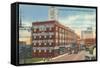 Downtown Bridgeport, Connecticut-null-Framed Stretched Canvas