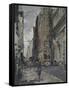 Downtown Broadway, 2017-Peter Brown-Framed Stretched Canvas