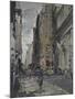 Downtown Broadway, 2017-Peter Brown-Mounted Giclee Print