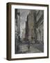 Downtown Broadway, 2017-Peter Brown-Framed Giclee Print