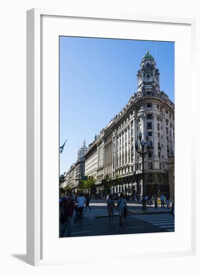 Downtown Buenos Aires, Argentina, South America-Michael Runkel-Framed Photographic Print