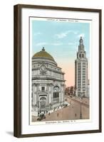 Downtown Buffalo, New York-null-Framed Art Print