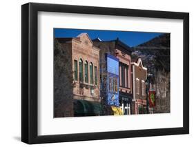 Downtown Buildings, Basalt, Colorado, USA-Walter Bibikow-Framed Photographic Print