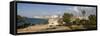 Downtown Buildings Viewed from Hapisgah Gardens Park, Jaffa, Tel Aviv, Israel, Middle East-Gavin Hellier-Framed Stretched Canvas