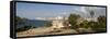 Downtown Buildings Viewed from Hapisgah Gardens Park, Jaffa, Tel Aviv, Israel, Middle East-Gavin Hellier-Framed Stretched Canvas