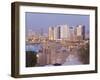 Downtown Buildings Viewed from Hapisgah Gardens Park, Tel Aviv, Israel, Middle East-Gavin Hellier-Framed Photographic Print