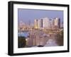 Downtown Buildings Viewed from Hapisgah Gardens Park, Tel Aviv, Israel, Middle East-Gavin Hellier-Framed Photographic Print