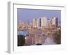 Downtown Buildings Viewed from Hapisgah Gardens Park, Tel Aviv, Israel, Middle East-Gavin Hellier-Framed Photographic Print