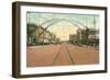 Downtown Cairo, Illinois-null-Framed Art Print