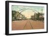 Downtown Cairo, Illinois-null-Framed Art Print