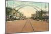 Downtown Cairo, Illinois-null-Mounted Art Print