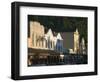 Downtown Calistoga, Napa Valley, California-Walter Bibikow-Framed Photographic Print