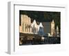 Downtown Calistoga, Napa Valley, California-Walter Bibikow-Framed Photographic Print