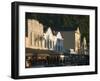 Downtown Calistoga, Napa Valley, California-Walter Bibikow-Framed Photographic Print