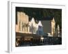 Downtown Calistoga, Napa Valley, California-Walter Bibikow-Framed Photographic Print