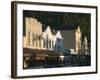 Downtown Calistoga, Napa Valley, California-Walter Bibikow-Framed Photographic Print