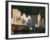 Downtown Calistoga, Napa Valley, California-Walter Bibikow-Framed Photographic Print