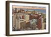 Downtown Chicago, Illinois-null-Framed Art Print