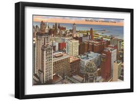 Downtown Chicago, Illinois-null-Framed Art Print