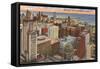 Downtown Chicago, Illinois-null-Framed Stretched Canvas