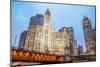 Downtown Chicago Michigan Ave.-null-Mounted Art Print