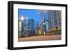 Downtown Chicago Morning Hours-null-Framed Art Print