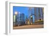 Downtown Chicago Morning Hours-null-Framed Art Print