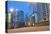 Downtown Chicago Morning Hours-null-Stretched Canvas