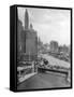 Downtown Chicago View Looking West, Ca. 1928-null-Framed Stretched Canvas