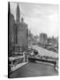 Downtown Chicago View Looking West, Ca. 1928-null-Stretched Canvas