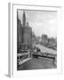 Downtown Chicago View Looking West, Ca. 1928-null-Framed Premium Photographic Print