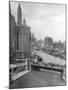 Downtown Chicago View Looking West, Ca. 1928-null-Mounted Premium Photographic Print