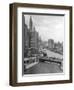 Downtown Chicago View Looking West, Ca. 1928-null-Framed Premium Photographic Print