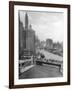 Downtown Chicago View Looking West, Ca. 1928-null-Framed Photographic Print