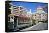 Downtown Christchurch, South Island, New Zealand-Geoff Renner-Framed Stretched Canvas