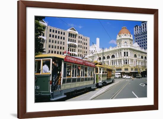 Downtown Christchurch, South Island, New Zealand-Geoff Renner-Framed Photographic Print