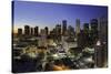 Downtown City Skyline, Houston, Texas, United States of America, North America-Gavin-Stretched Canvas