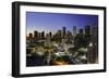 Downtown City Skyline, Houston, Texas, United States of America, North America-Gavin-Framed Photographic Print