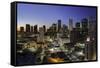 Downtown City Skyline, Houston, Texas, United States of America, North America-Gavin-Framed Stretched Canvas