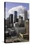 Downtown City Skyline, Houston, Texas, United States of America, North America-Gavin-Stretched Canvas