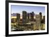 Downtown City Skyline, Houston, Texas, United States of America, North America-Gavin-Framed Photographic Print