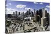 Downtown City Skyline, Houston, Texas, United States of America, North America-Gavin-Stretched Canvas