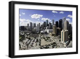 Downtown City Skyline, Houston, Texas, United States of America, North America-Gavin-Framed Photographic Print