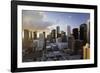 Downtown City Skyline, Houston, Texas, United States of America, North America-Gavin-Framed Photographic Print