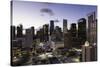 Downtown City Skyline, Houston, Texas, United States of America, North America-Gavin-Stretched Canvas