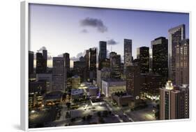 Downtown City Skyline, Houston, Texas, United States of America, North America-Gavin-Framed Photographic Print